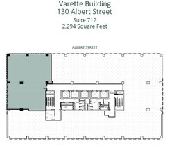 130 Albert Street Ottawa on, Ottawa, ON for lease Floor Plan- Image 2 of 4