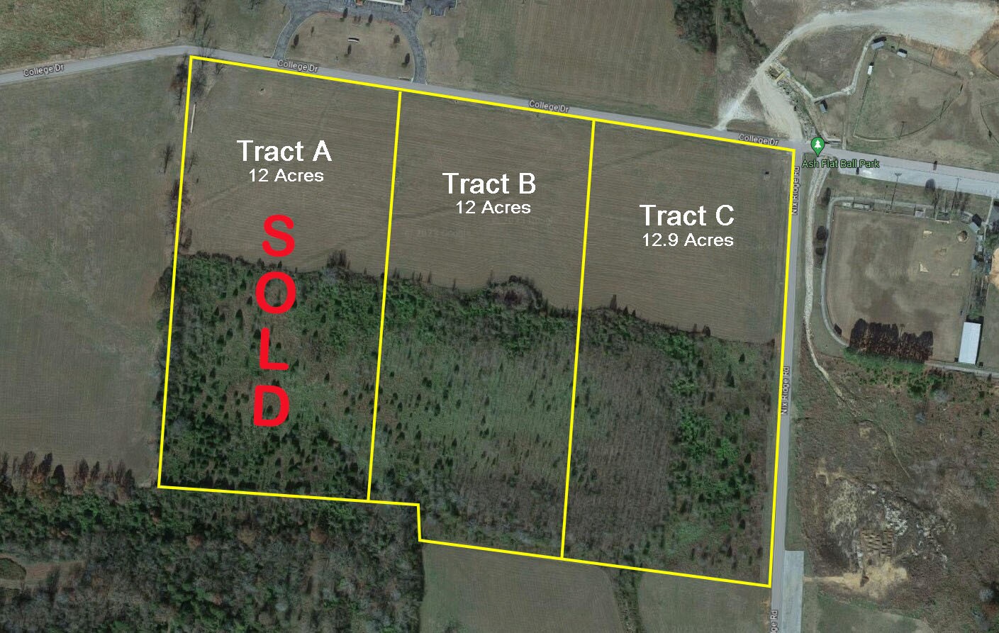 TBD College Dr, Ash Flat, AR à vendre Aérien- Image 1 de 8