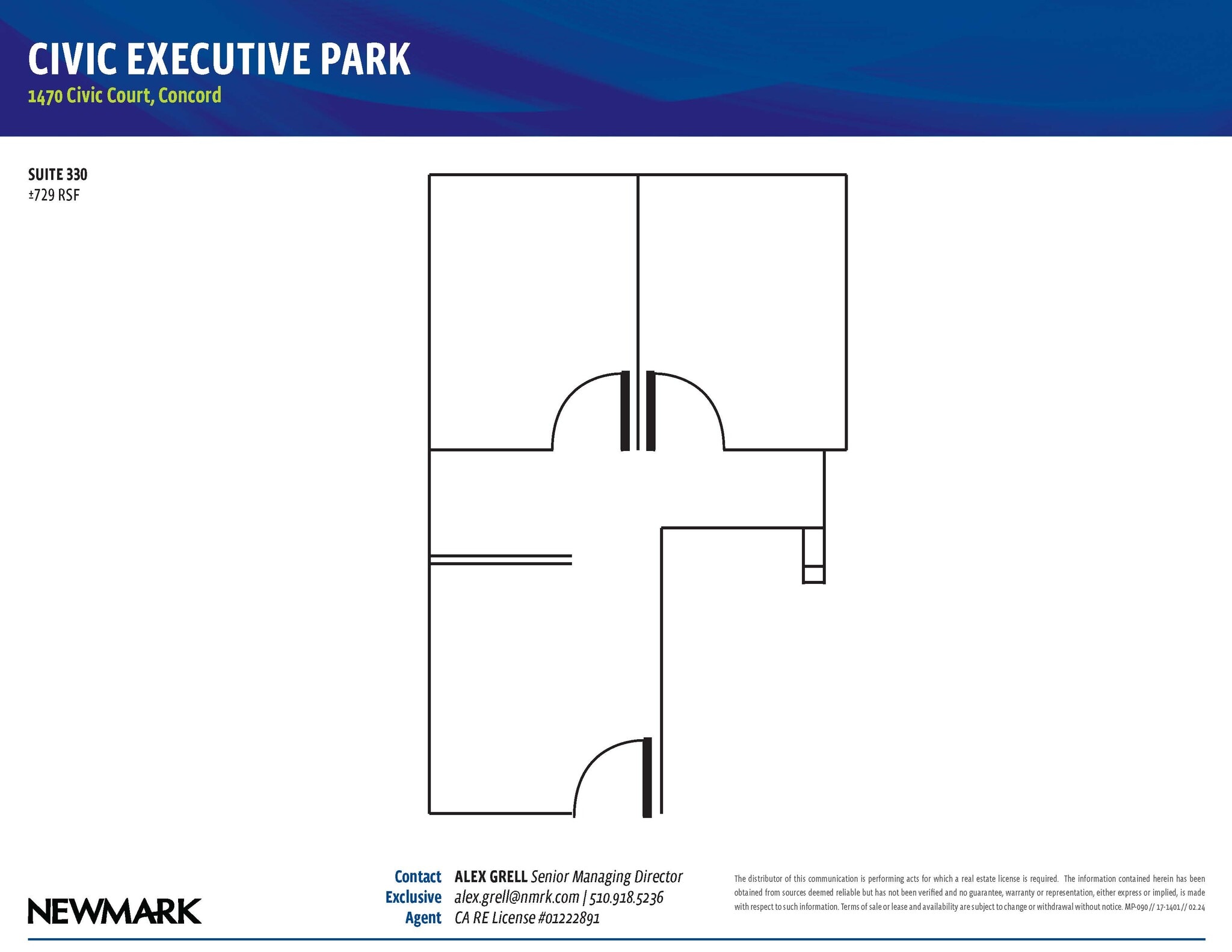 1470 Civic Cir, Concord, CA for lease Floor Plan- Image 1 of 1