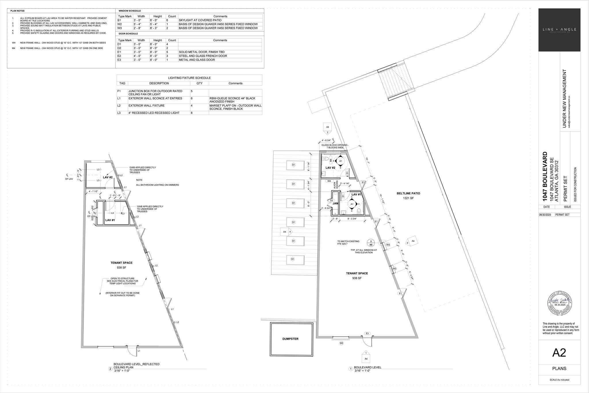 1075 Boulevard SE, Atlanta, GA for lease Site Plan- Image 1 of 1