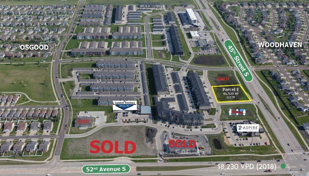 45th St S & 52nd Ave S, Fargo, ND à vendre Photo du bâtiment- Image 1 de 2