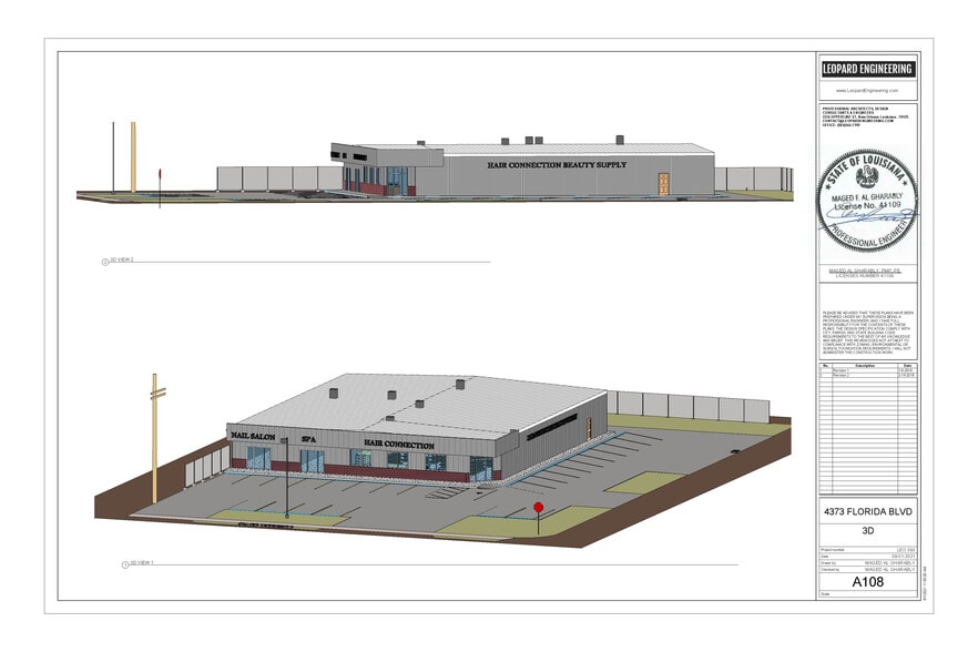 4373 Florida Blvd, Baton Rouge, LA for lease - Site Plan - Image 2 of 28