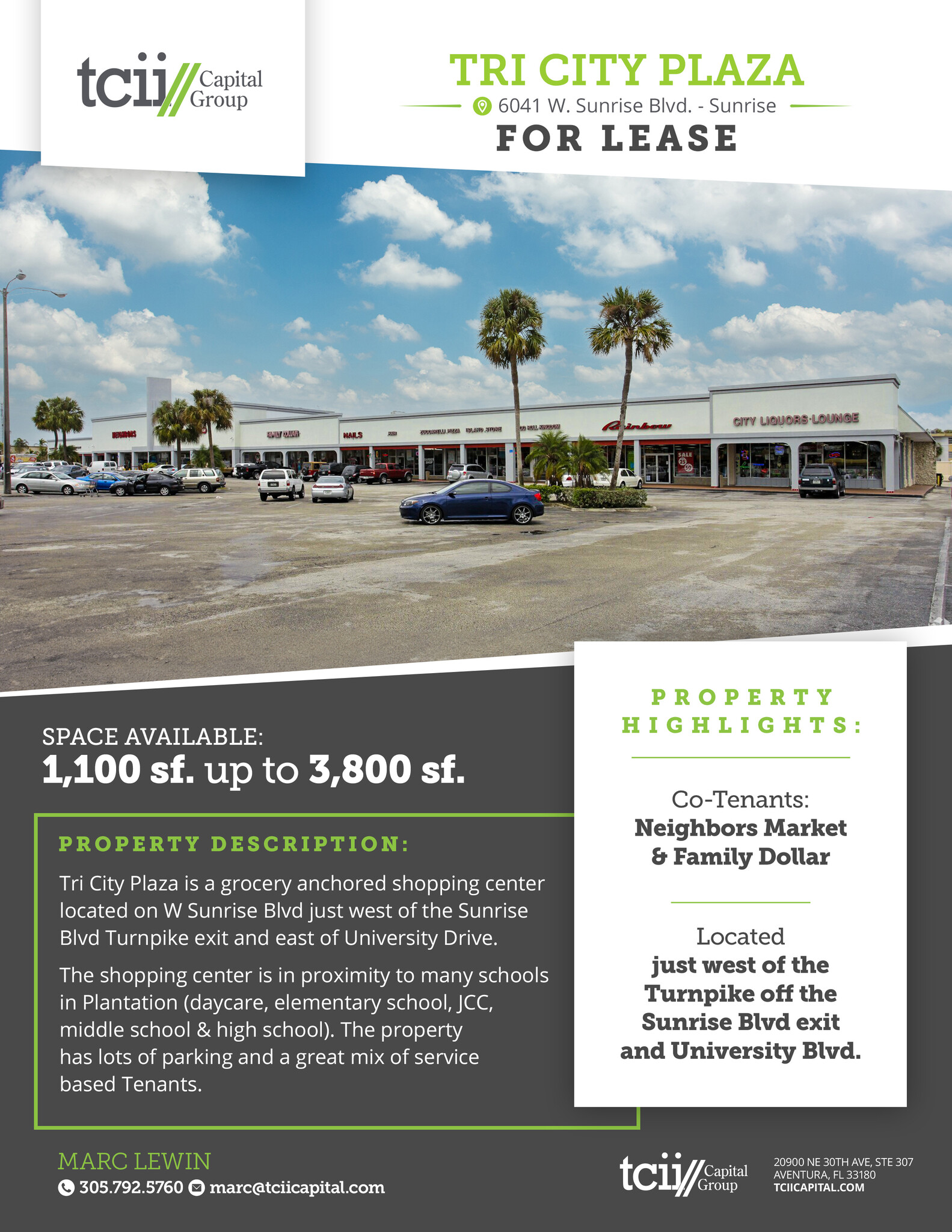 5995-6081 W Sunrise Blvd, Sunrise, FL for lease Building Photo- Image 1 of 11