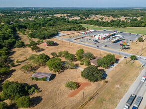 SEC of US-380 & CR-1034, Bridgeport, TX - AÉRIEN  Vue de la carte