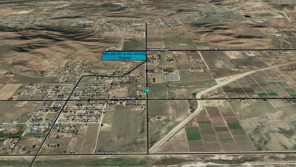 Stowe Rd, Winchester, CA à vendre - Photo du bâtiment - Image 1 de 1