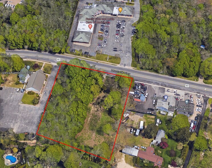 210-230 Montauk Hwy, Moriches, NY à louer - Aérien - Image 1 de 6