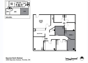 3292 Bayview Ave, Toronto, ON for lease Floor Plan- Image 1 of 1
