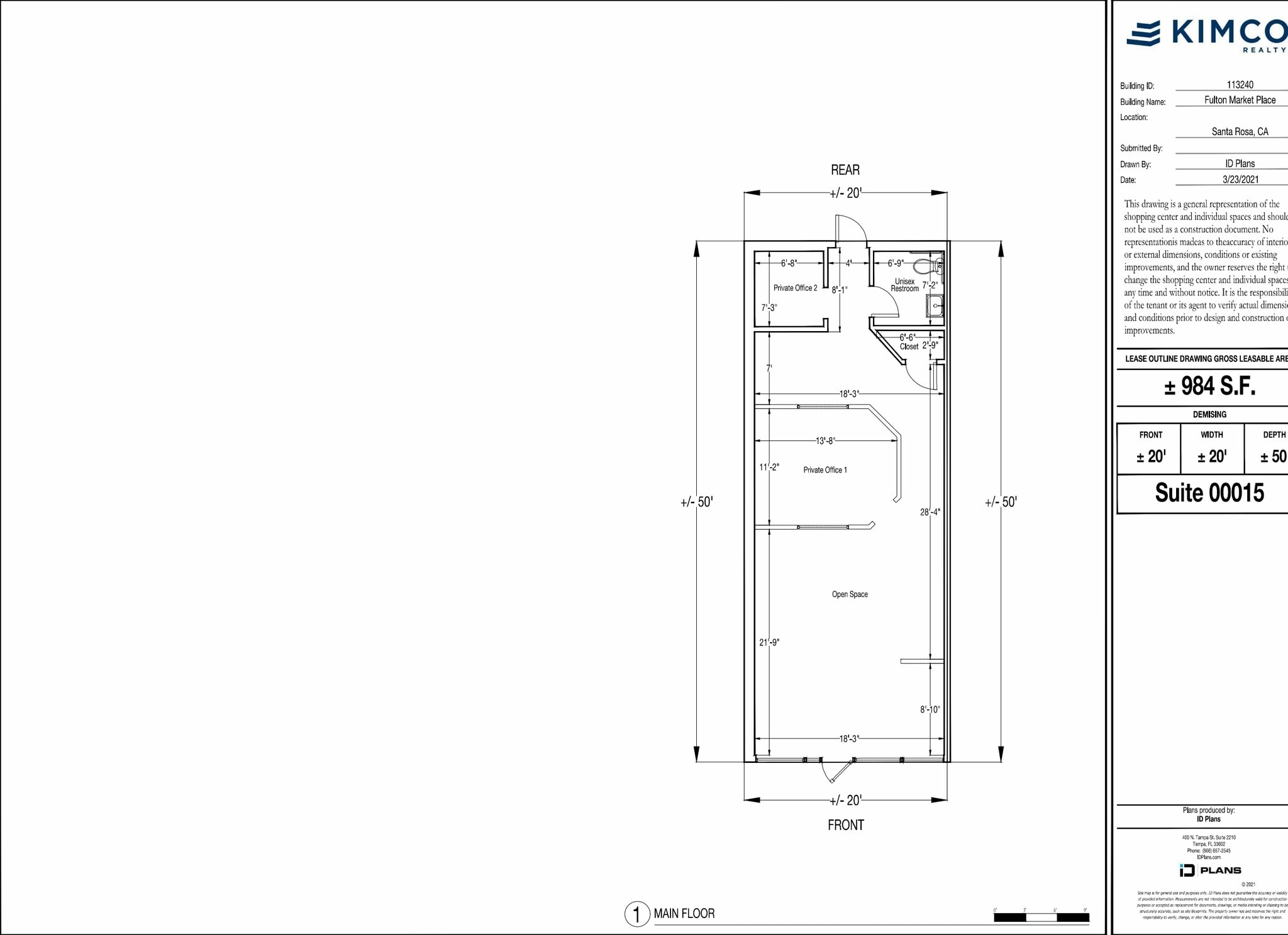 1407-2575 Fulton Rd, Santa Rosa, CA à louer Plan d’étage- Image 1 de 1