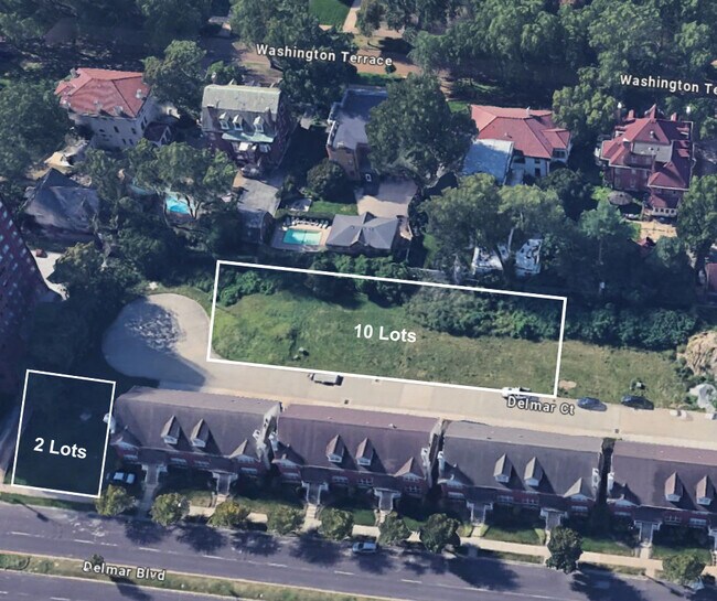 Plus de détails pour 5360-5366 Delmar Ct, Saint Louis, MO - Terrain à vendre