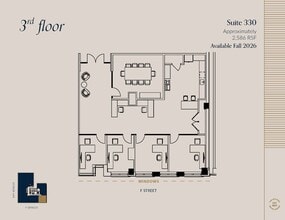 607 14th St NW, Washington, DC à louer Plan d’étage- Image 2 de 6