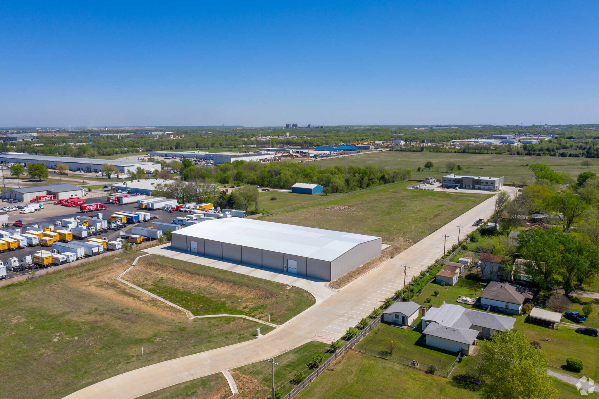 1339 N Garnett Rd, Tulsa, OK for lease Aerial- Image 1 of 5