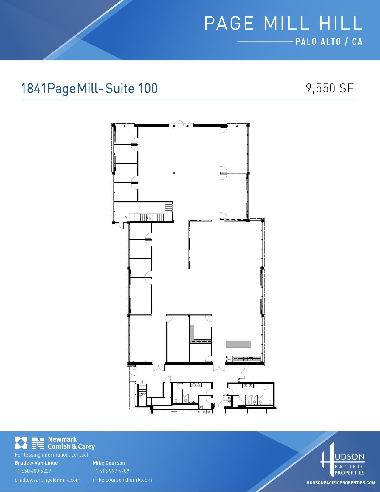 1801 Page Mill Rd, Palo Alto, CA for lease Floor Plan- Image 1 of 1