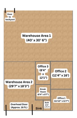 10202 Mula Cir, Stafford, TX for lease Floor Plan- Image 1 of 1