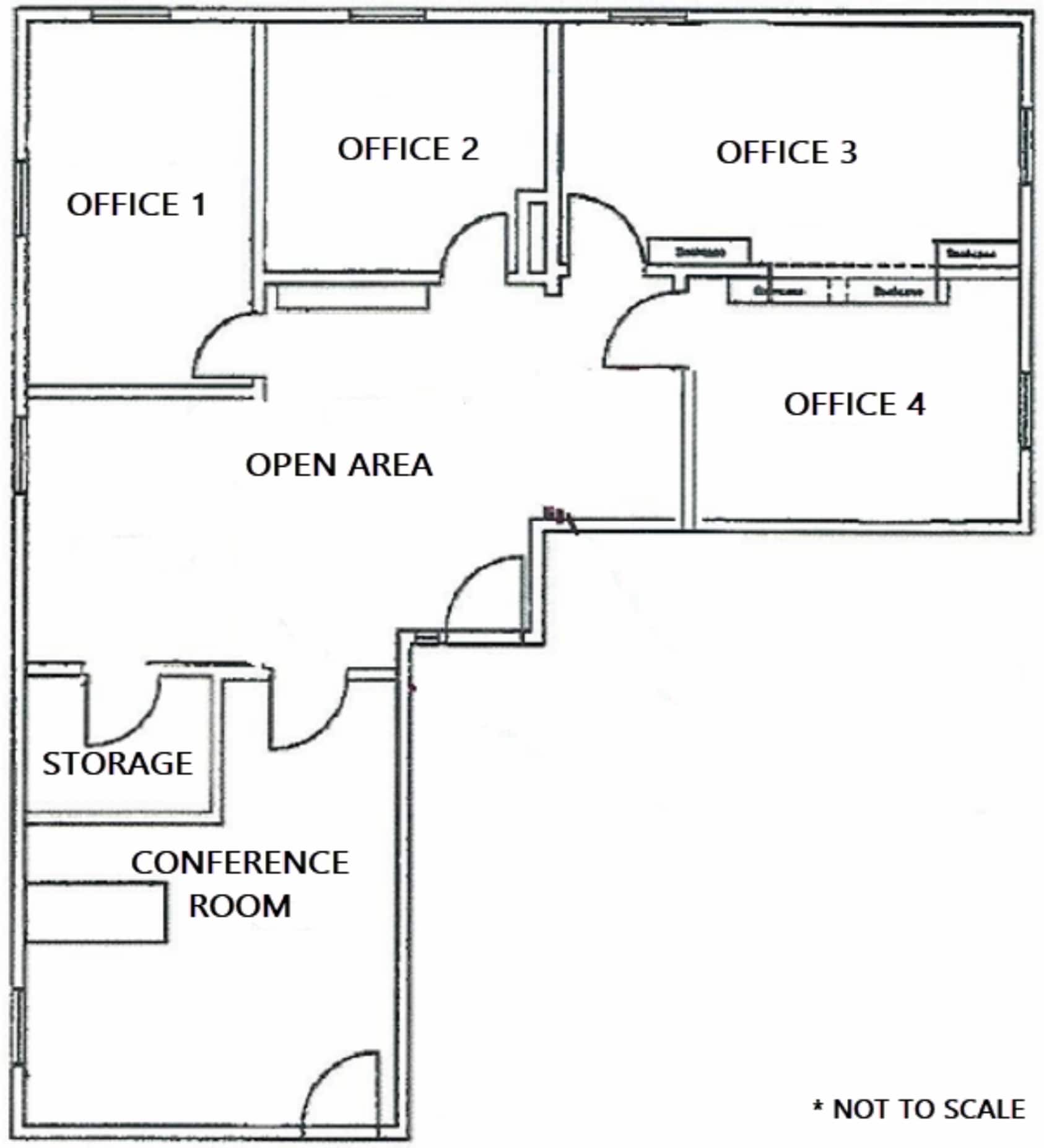 1252-1278 E Colorado Blvd, Pasadena, CA for lease Floor Plan- Image 1 of 1