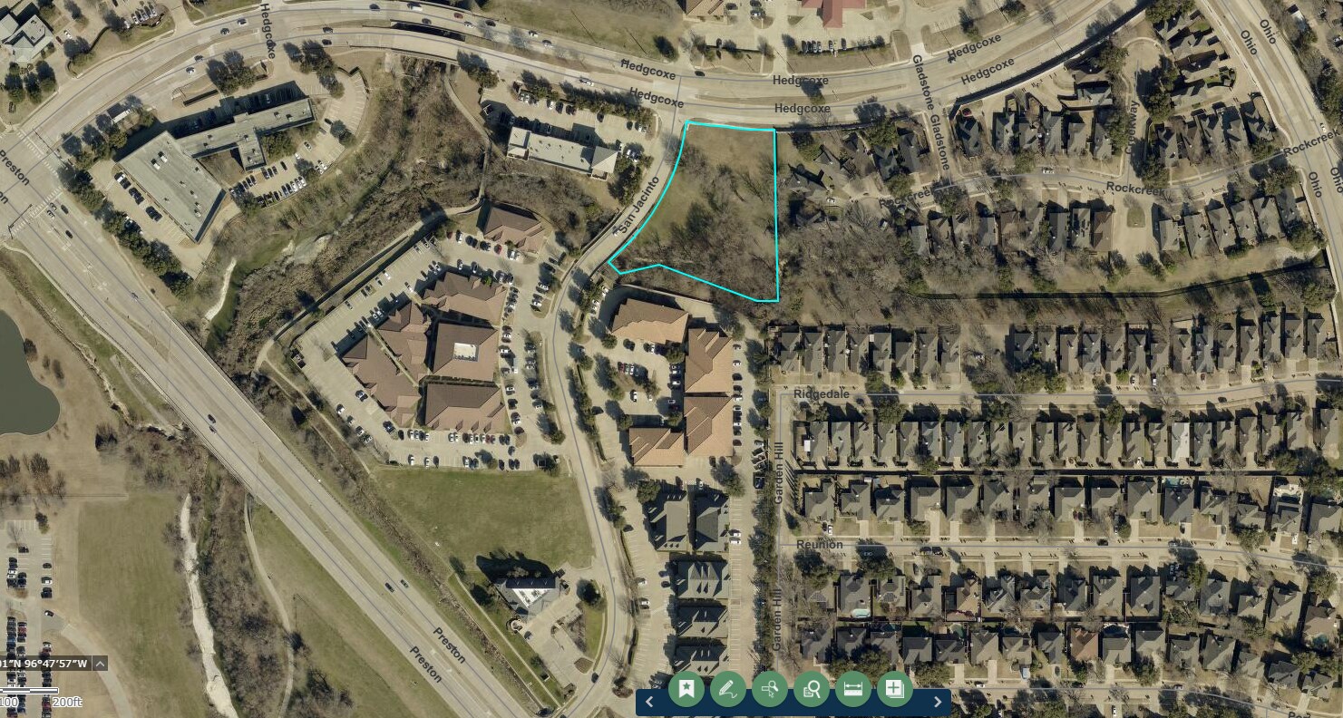 San Jacinto Pl., Plano, TX à louer Aérien- Image 1 de 3