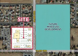 Plus de détails pour Moreno Beach Gateway, Moreno Valley, CA - Vente au détail à louer