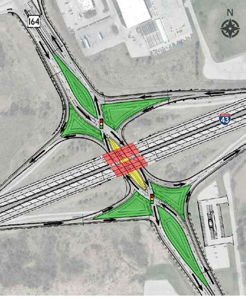 I-43 and Hwy 164, Big Bend, WI à vendre - Photo du bâtiment - Image 2 de 4