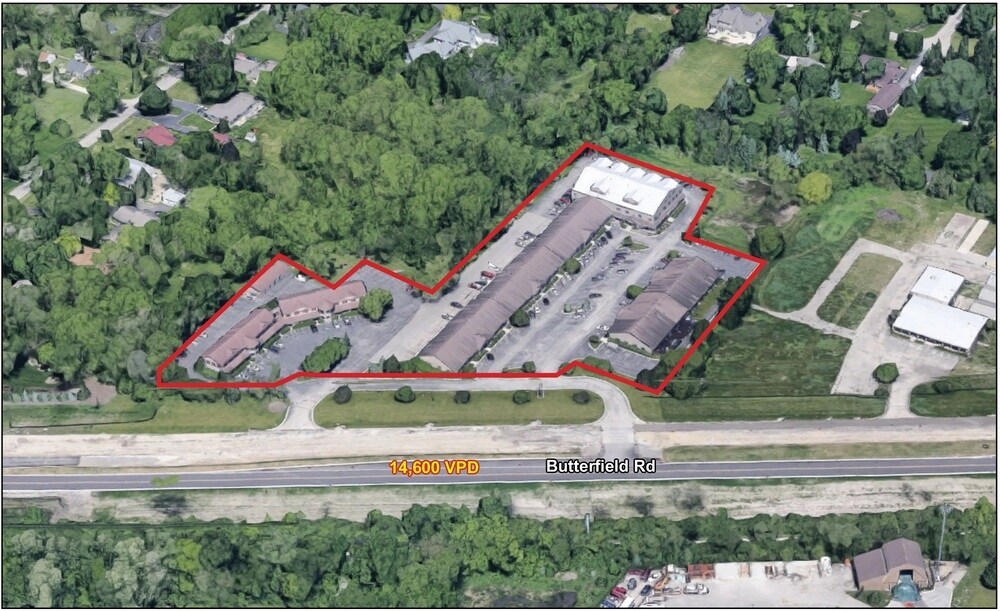 29W110-29W140 Butterfield Rd, Warrenville, IL for sale Aerial- Image 1 of 1