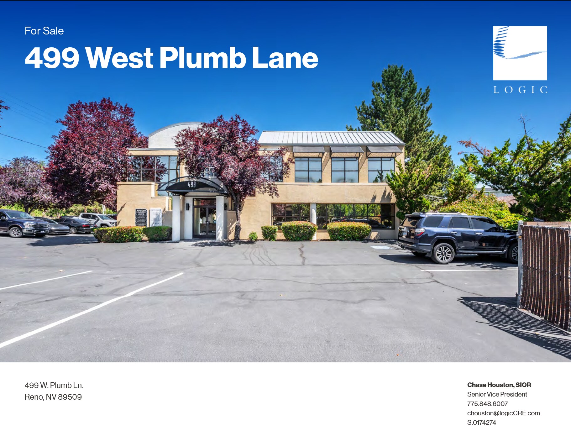 499 W Plumb Ln, Reno, NV à vendre Photo du bâtiment- Image 1 de 27
