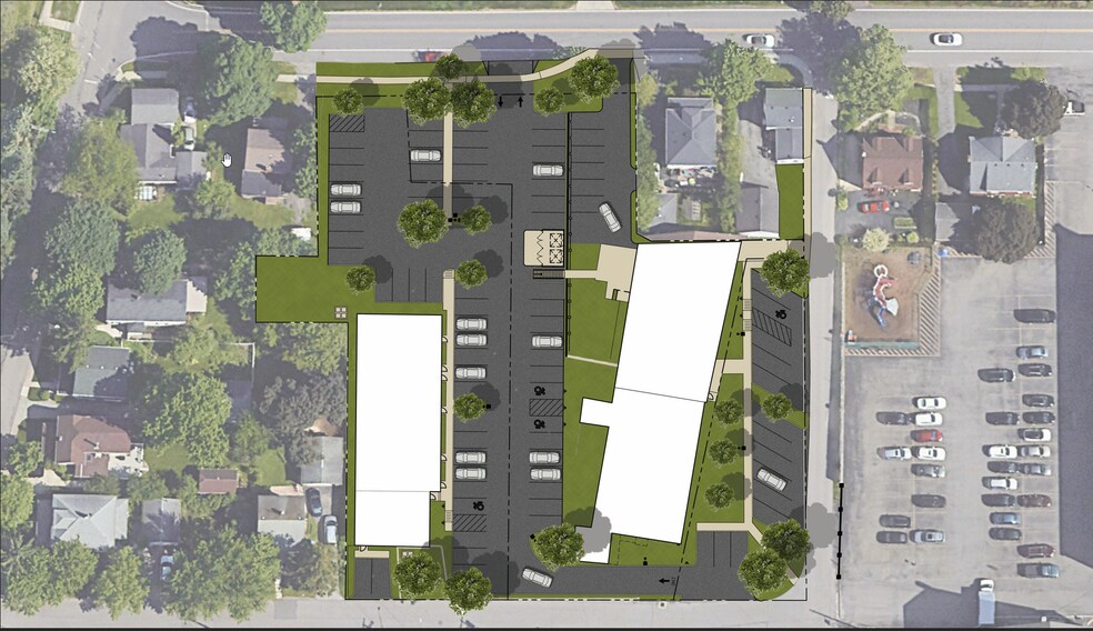 26 W Spring St, Amherst, NY à vendre - Plan de site - Image 2 de 4