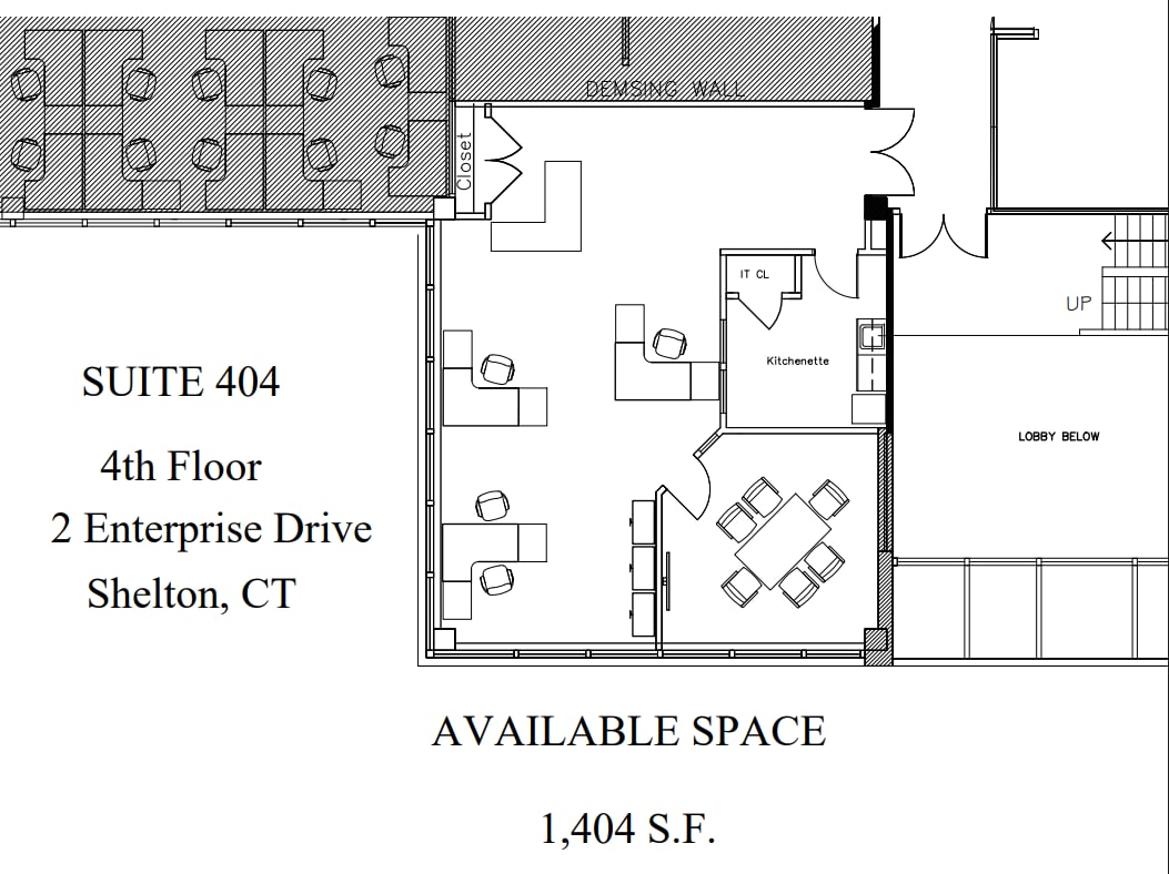 2 Enterprise Dr, Shelton, CT à louer Plan d’étage- Image 1 de 1