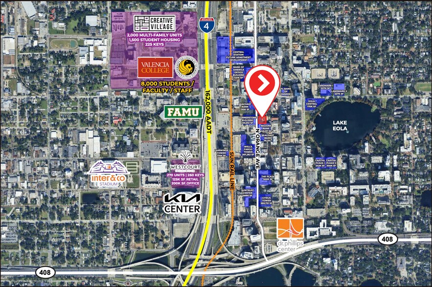 131 N Orange Ave, Orlando, FL à louer - Photo du bâtiment - Image 3 de 4