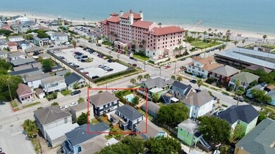 1811 21st St, Galveston, TX - AERIAL  map view - Image1