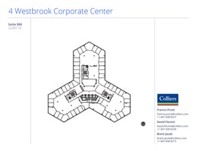 4 Westbrook Corporate Ctr, Westchester, IL for lease Floor Plan- Image 1 of 1