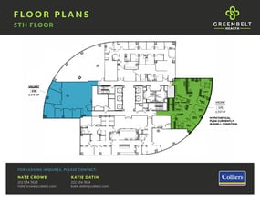 7501 Greenway Center Dr, Greenbelt, MD à louer Plan d’étage- Image 1 de 1