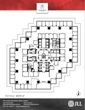 901 Main St, Dallas, TX à louer Plan d’étage- Image 1 de 1