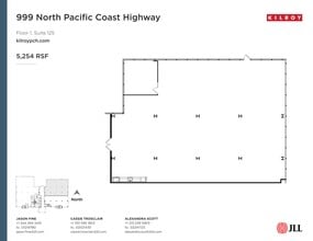 999 N Pacific Coast Hwy, El Segundo, CA for lease Site Plan- Image 1 of 1
