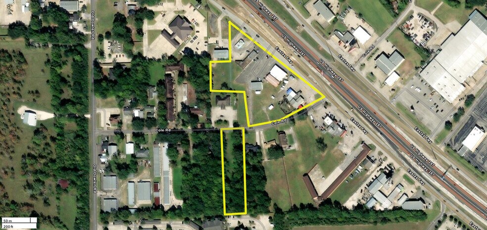 6715 Eastex Fwy, Beaumont, TX à vendre - Aérien - Image 2 de 3