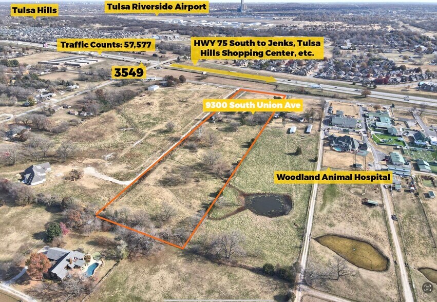 9300 S Union Ave, Tulsa, OK à vendre - Photo du bâtiment - Image 3 de 19