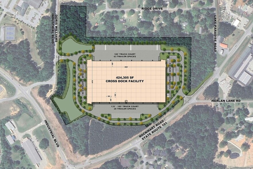 0 Rockmart Rd, Villa Rica, GA for lease - Site Plan - Image 2 of 6
