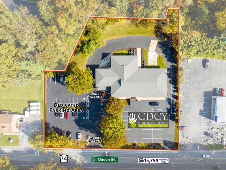 1399 S Queen St, York, PA à louer - Aérien - Image 3 de 6