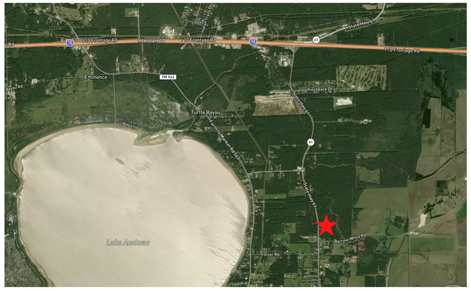 State Highway 61, Anahuac, TX à vendre - Aérien - Image 2 de 2