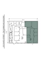 113 Church St, Marietta, GA à louer Plan d’étage- Image 1 de 1