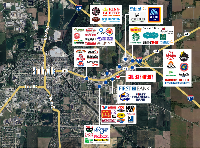 2000 Marketplace Blvd, Shelbyville, IN à vendre - A rien - Image 2 de 2