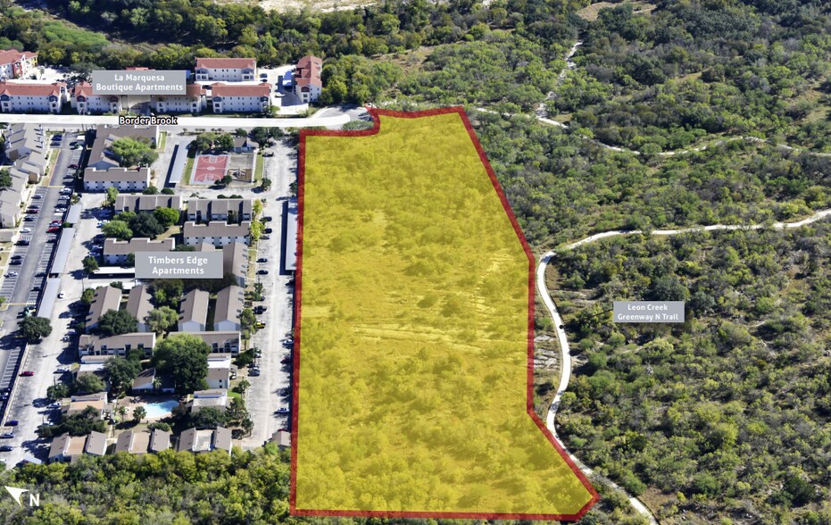6903 Border Brook, San Antonio, TX à vendre - Aérien - Image 2 de 3