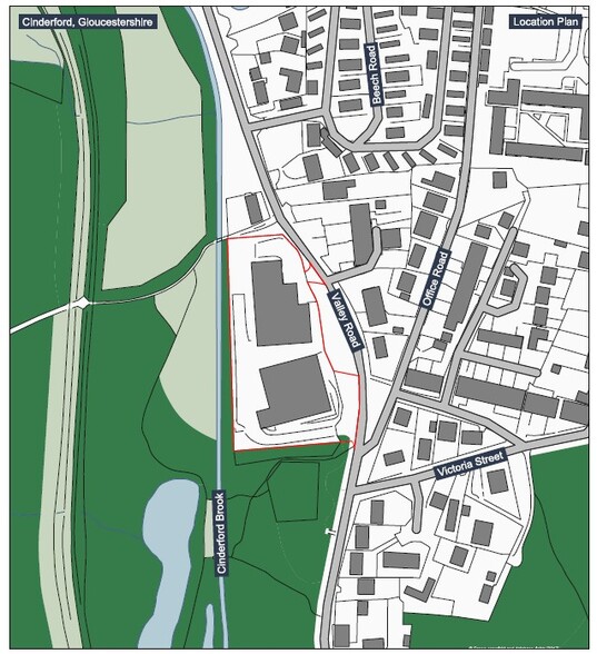 Valley Rd, Cinderford à louer - Plan de site - Image 2 de 2