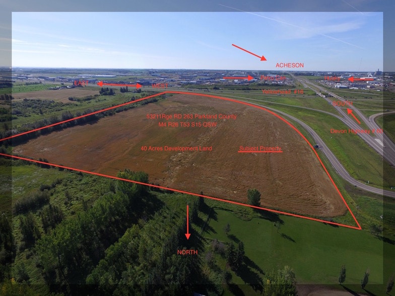 53211 Range 263 Rd, Parkland County, AB à vendre - Aérien - Image 2 de 2