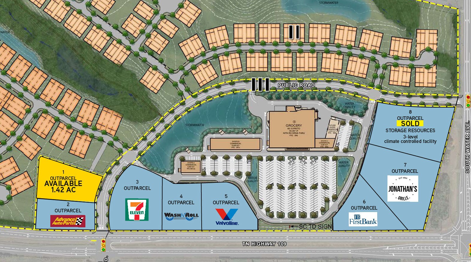 1200 S Water Ave, Gallatin, TN à louer Photo du bâtiment- Image 1 de 2