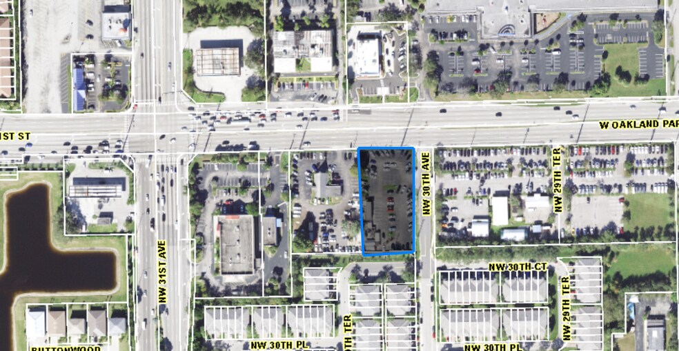 3100 NW 30th Ave, Oakland Park, FL à louer - Aérien - Image 3 de 5
