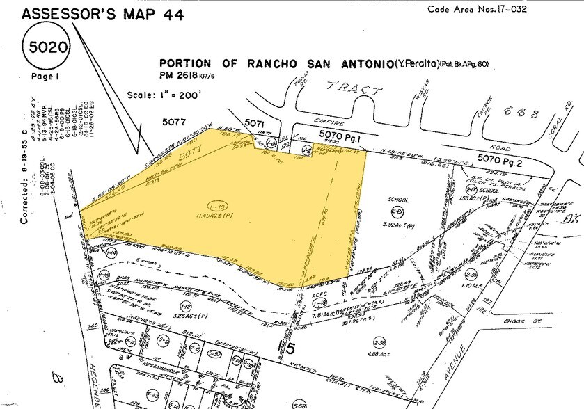 276 Hegenberger Rd, Oakland, CA à louer - Plan cadastral - Image 2 de 3