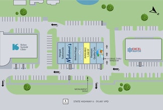 6850 Highway 6, Missouri City, TX for lease Site Plan- Image 1 of 1