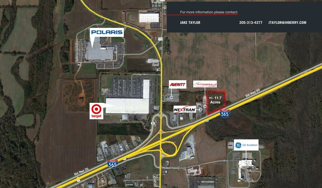 20 I-565 Hwy, Madison, AL à vendre Aérien- Image 1 de 2