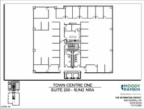 750 Town & Country Blvd, Houston, TX à louer Plan d’étage- Image 1 de 1