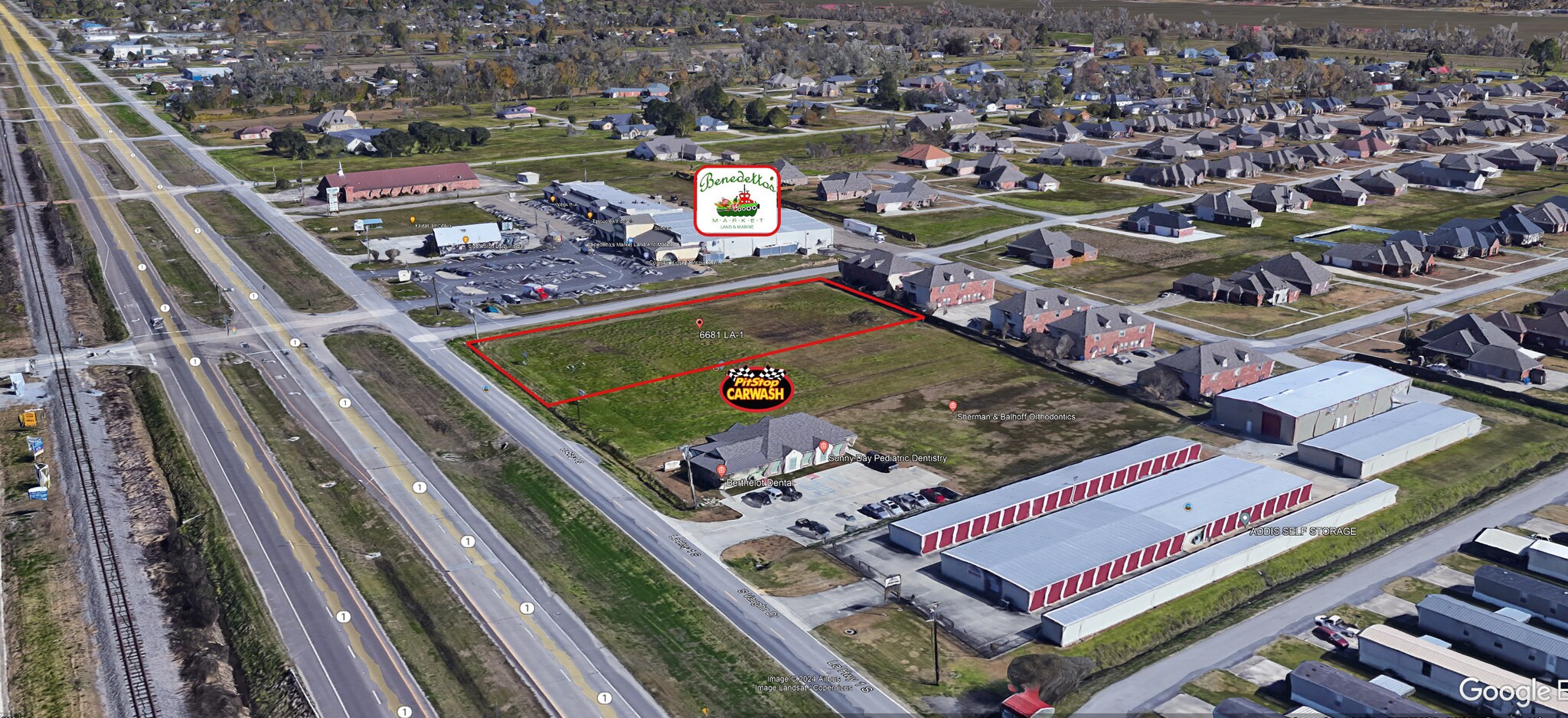 6681 LA-1, Addis, LA for sale Aerial- Image 1 of 11