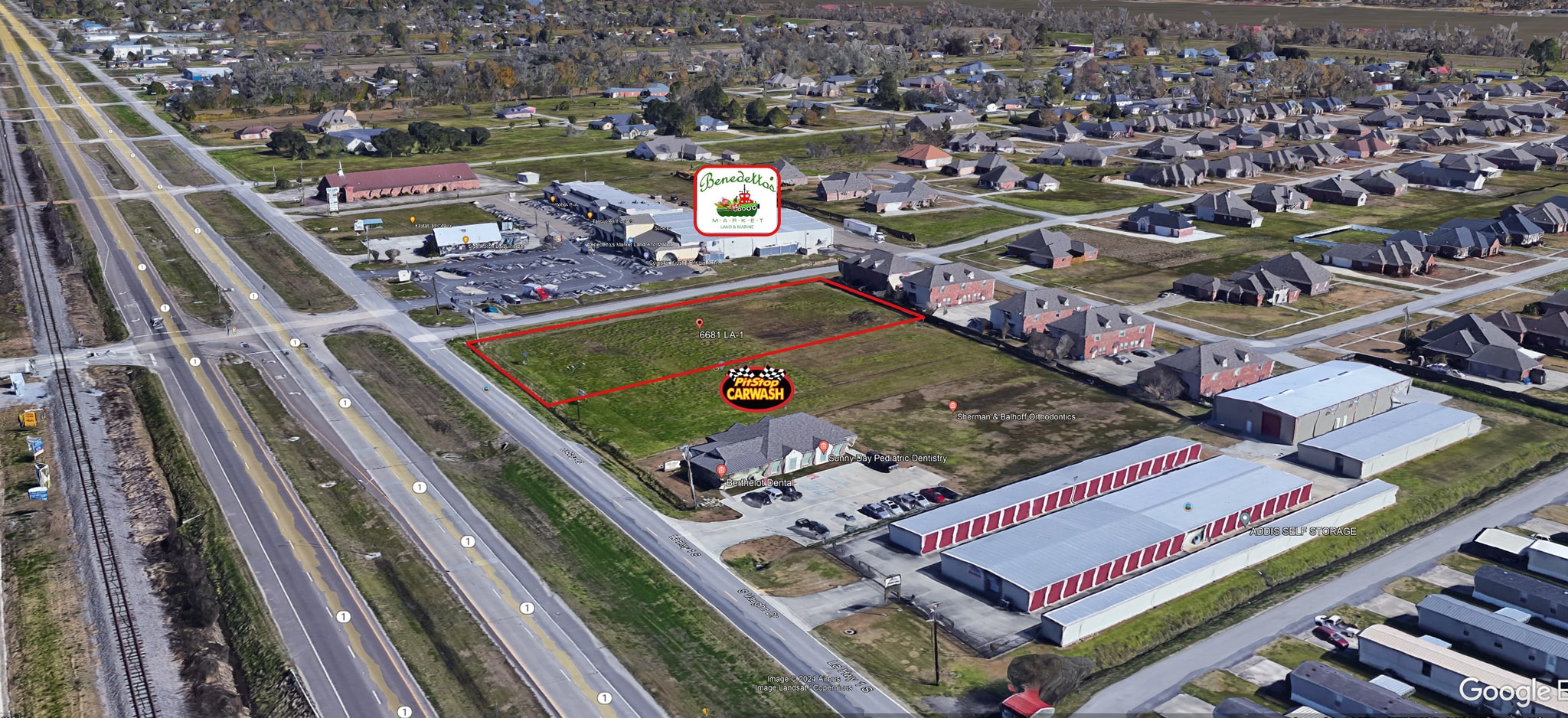 6681 LA-1, Addis, LA à vendre Aérien- Image 1 de 11