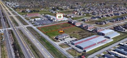 6681 LA-1, Addis, LA - AÉRIEN  Vue de la carte - Image1